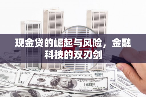 土默特左旗现金贷的崛起与风险，金融科技的双刃剑