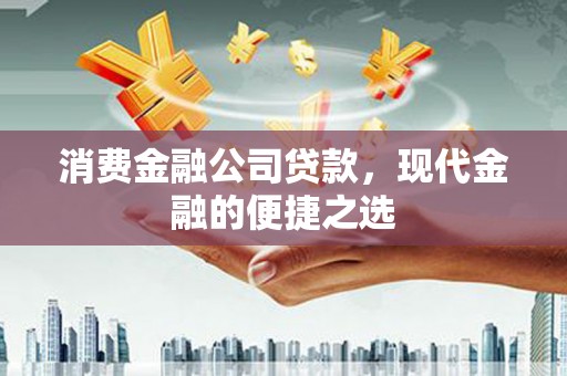 土默特左旗消费金融公司贷款，现代金融的便捷之选