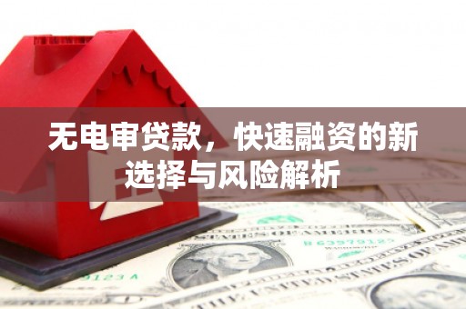 土默特左旗无电审贷款，快速融资的新选择与风险解析