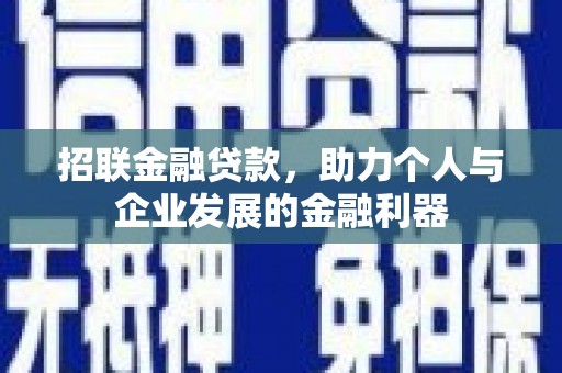 土默特左旗招联金融贷款，助力个人与企业发展的金融利器