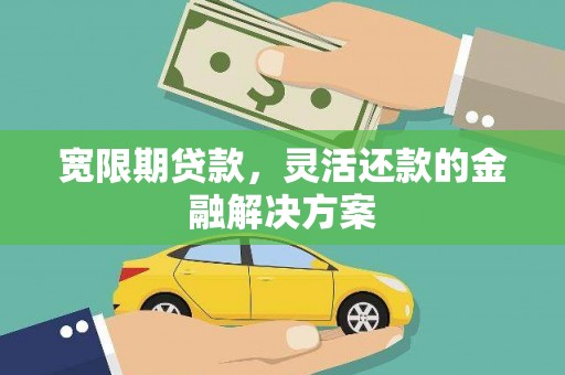 土默特左旗宽限期贷款，灵活还款的金融解决方案