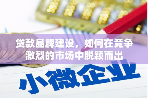 土默特左旗贷款品牌建设，如何在竞争激烈的市场中脱颖而出