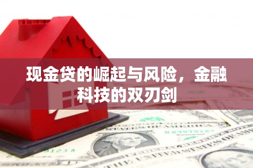 土默特左旗现金贷的崛起与风险，金融科技的双刃剑