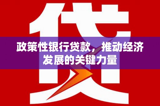 土默特左旗政策性银行贷款，推动经济发展的关键力量