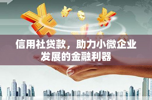 土默特左旗信用社贷款，助力小微企业发展的金融利器