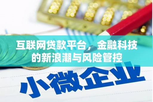 土默特左旗互联网贷款平台，金融科技的新浪潮与风险管控