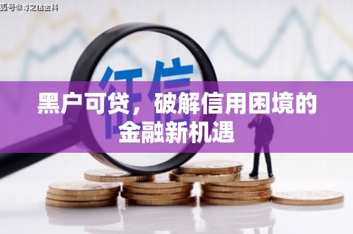 土默特左旗黑户可贷，破解信用困境的金融新机遇