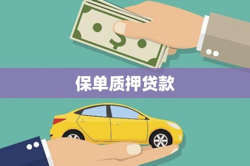土默特左旗保单质押贷款